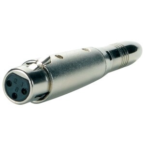Main product image for XLR Female to 1/4" Stereo Female Adapter 240-424